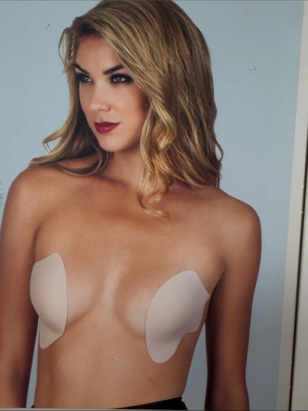 NWT Le Lusion Fashion Forms Backless Strapless Plunge A Cup